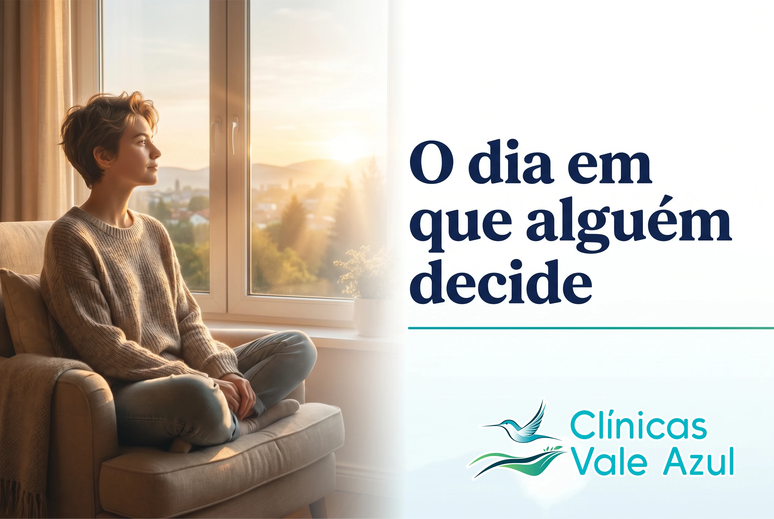 O dia em que alguém decide