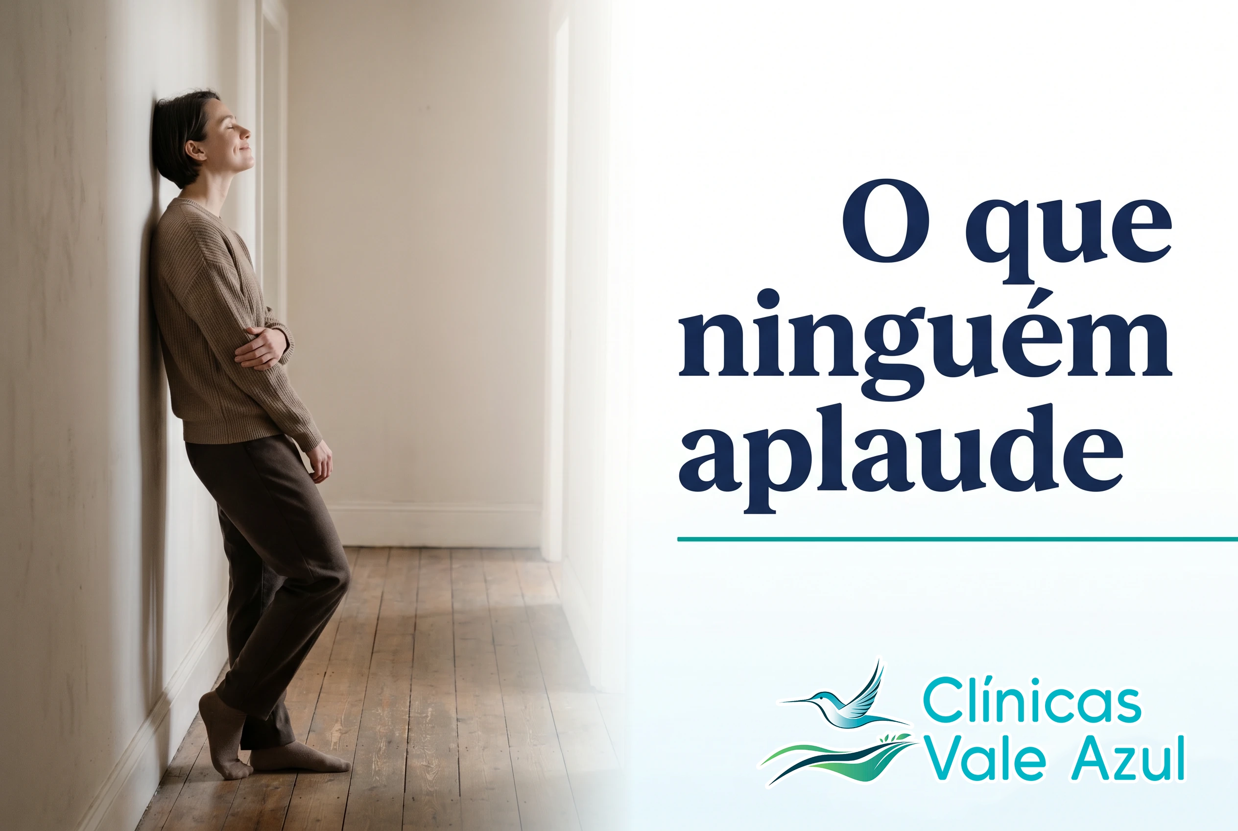 O que ninguém aplaude