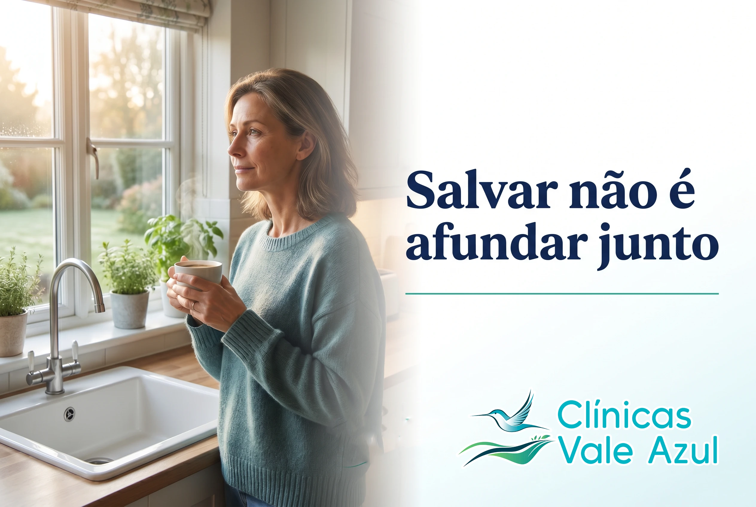 Salvar não é afundar junto